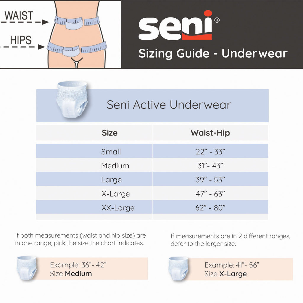 Seni Active Super Plus Underwear (Big Pack)