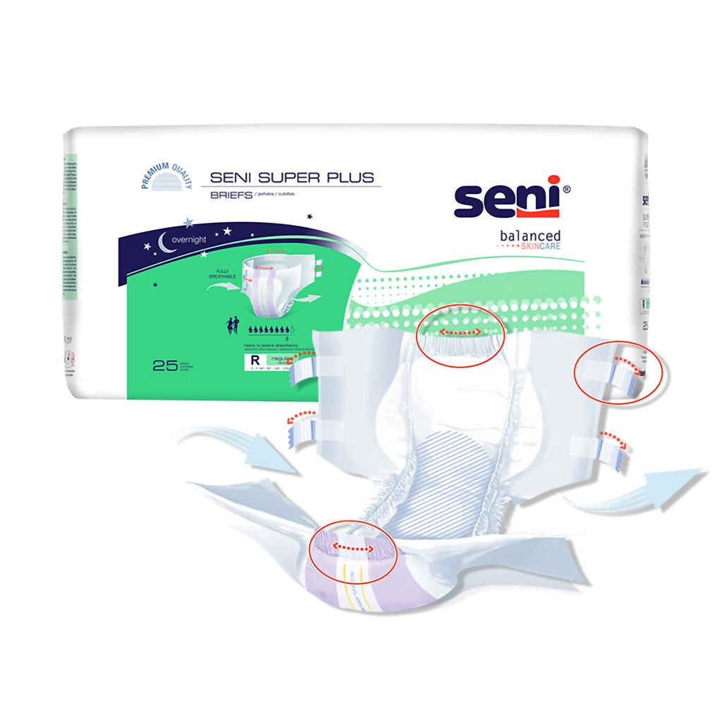 Seni Super Plus Briefs 25pc