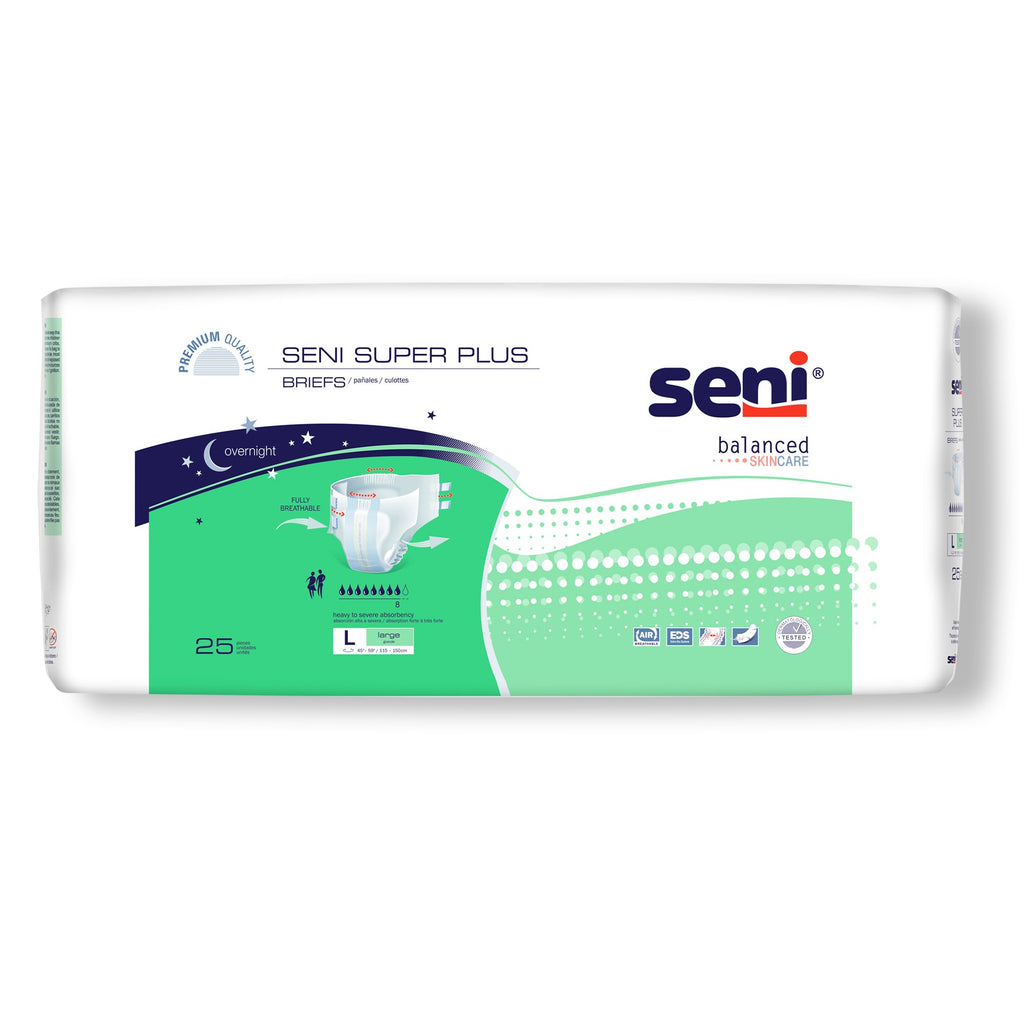 Seni Super Plus Briefs 25pc