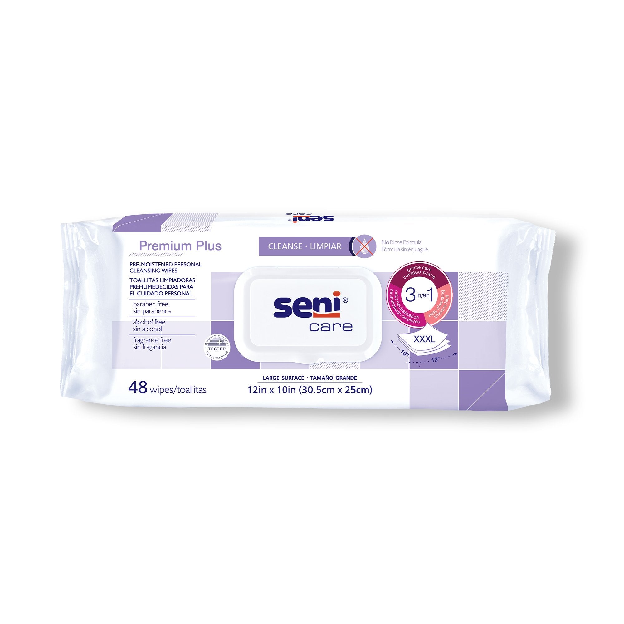 Seni Care Premium Plus Personal Cleansing Wipes