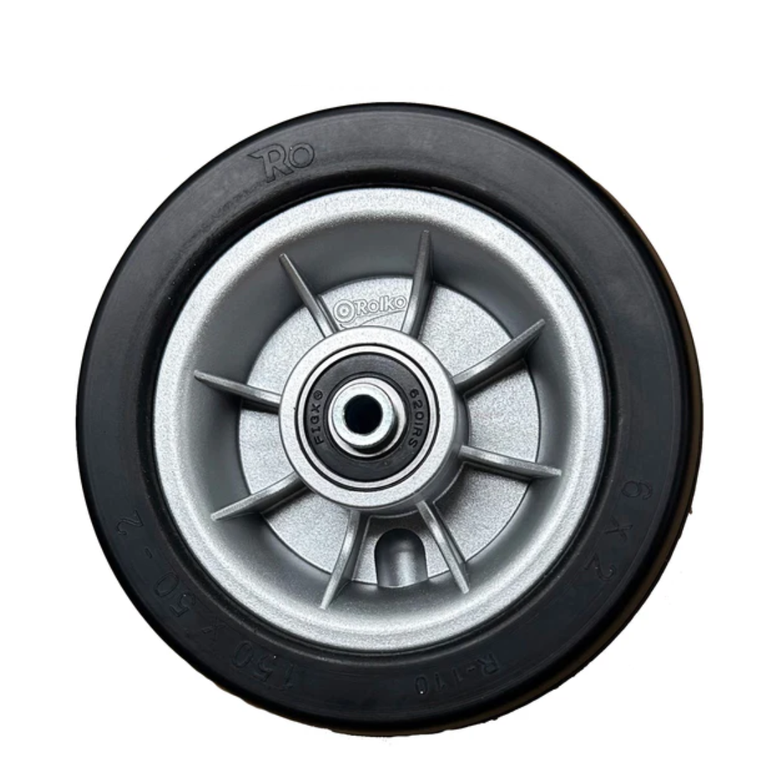 Rolko 6x2" Pride Jazzy Elite 14 & Elite HD Caster Wheel Assembly