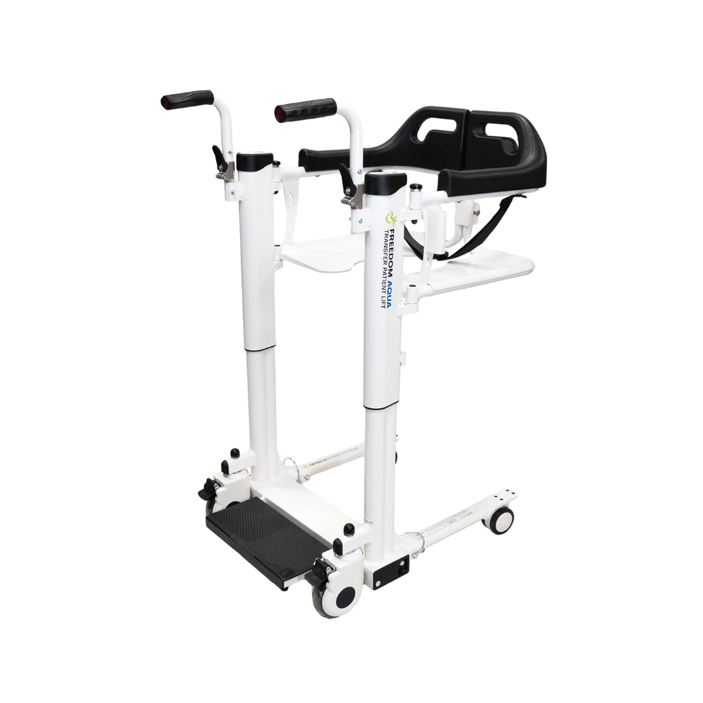 Climbing Steps Freedom Patient Lift (Aqua Version)