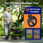 Vocic Z21 Ultra-budget Rollator Walker