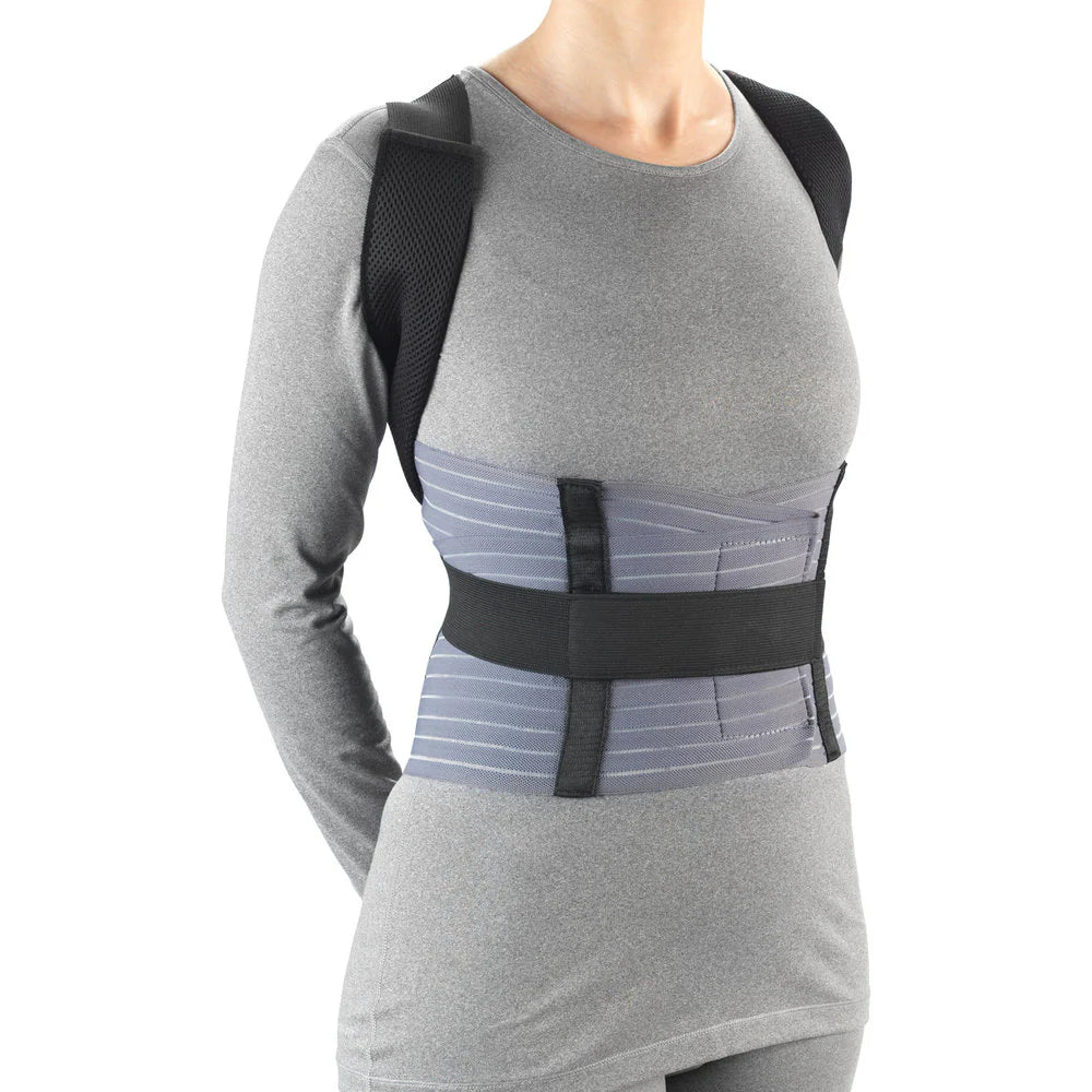 OTC COMFORT POSTURE BRACE WITH RIGID STAYS
