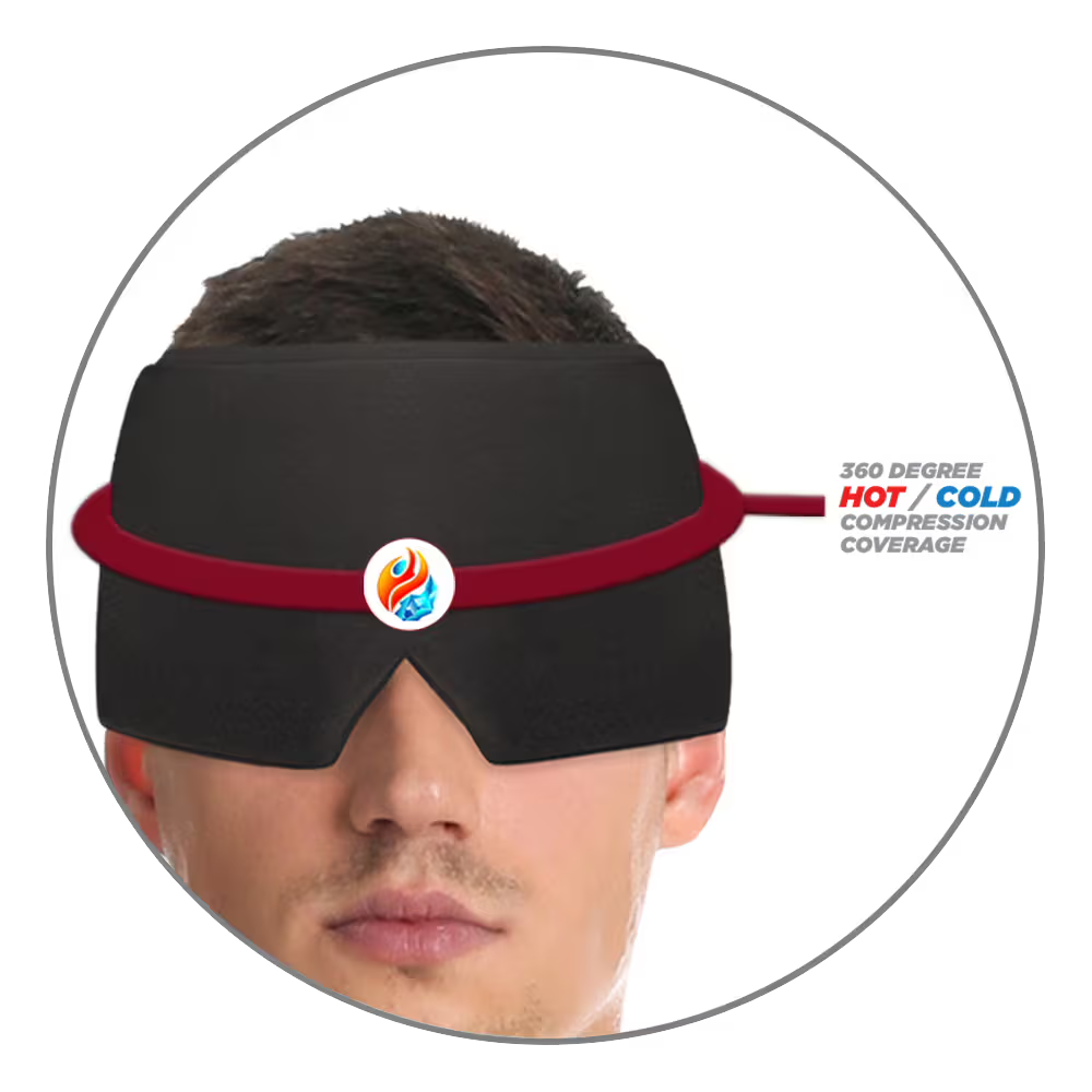 OTC REUSABLE HOT/COLD GEL CAP FOR MIGRAINE RELIEF