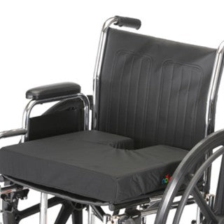 NOVA COCCYX FOAM CUSHION WITH COVER FOR 18" X 16" WHEELCHAIR