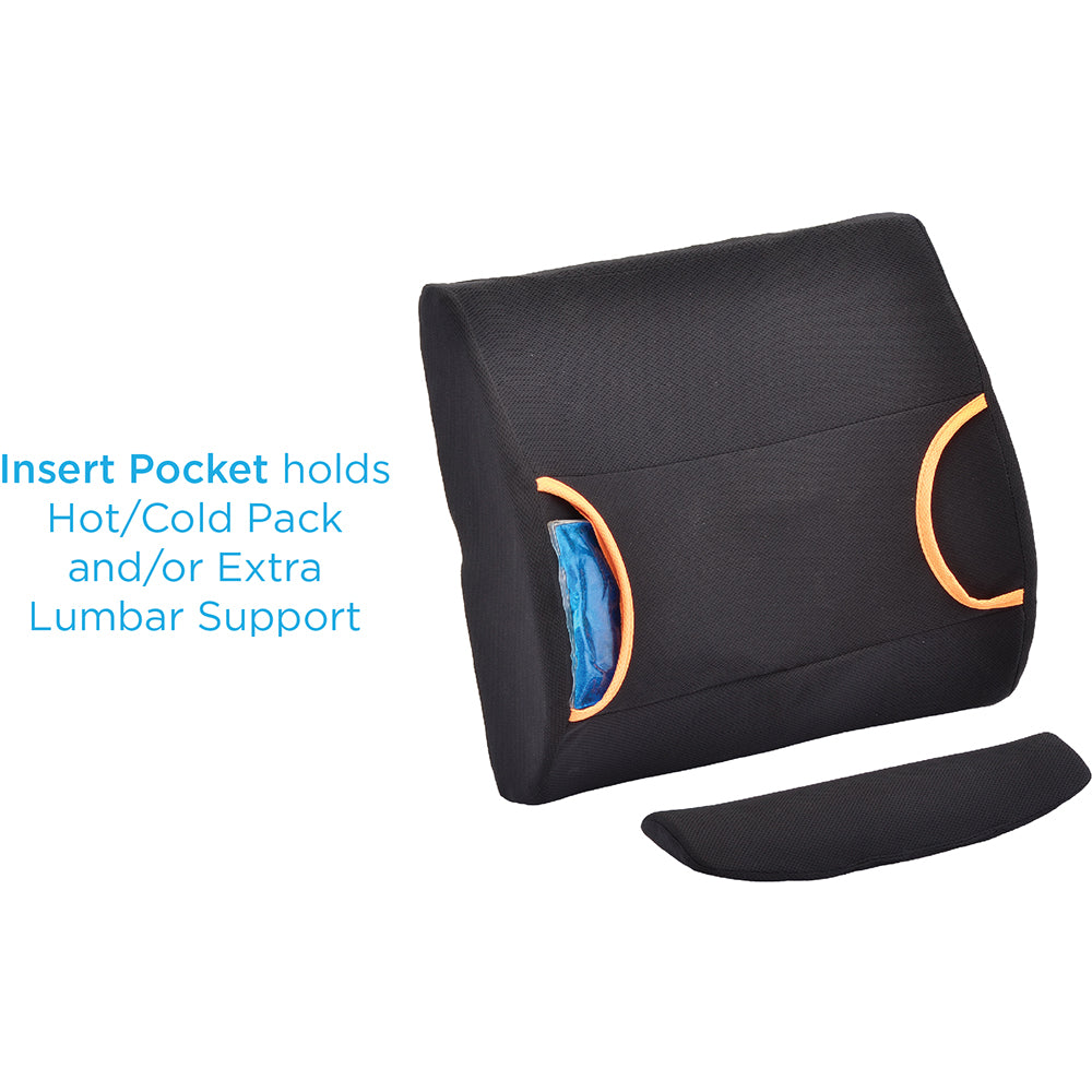 NOVA BACK CUSHION WITH HOT/COLD PACK