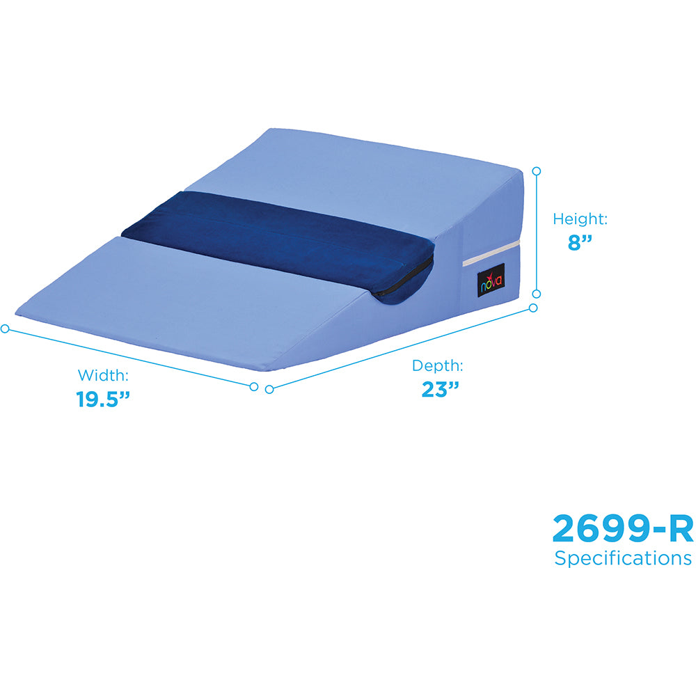 Nova BED WEDGE WITH HALF ROLL PILLOW