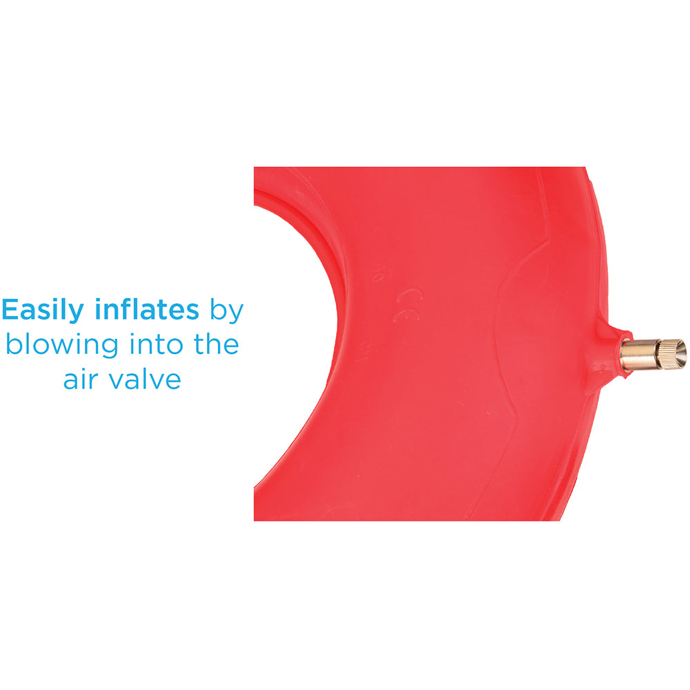 Nova INFLATABLE RUBBER CUSHION RED 18"
