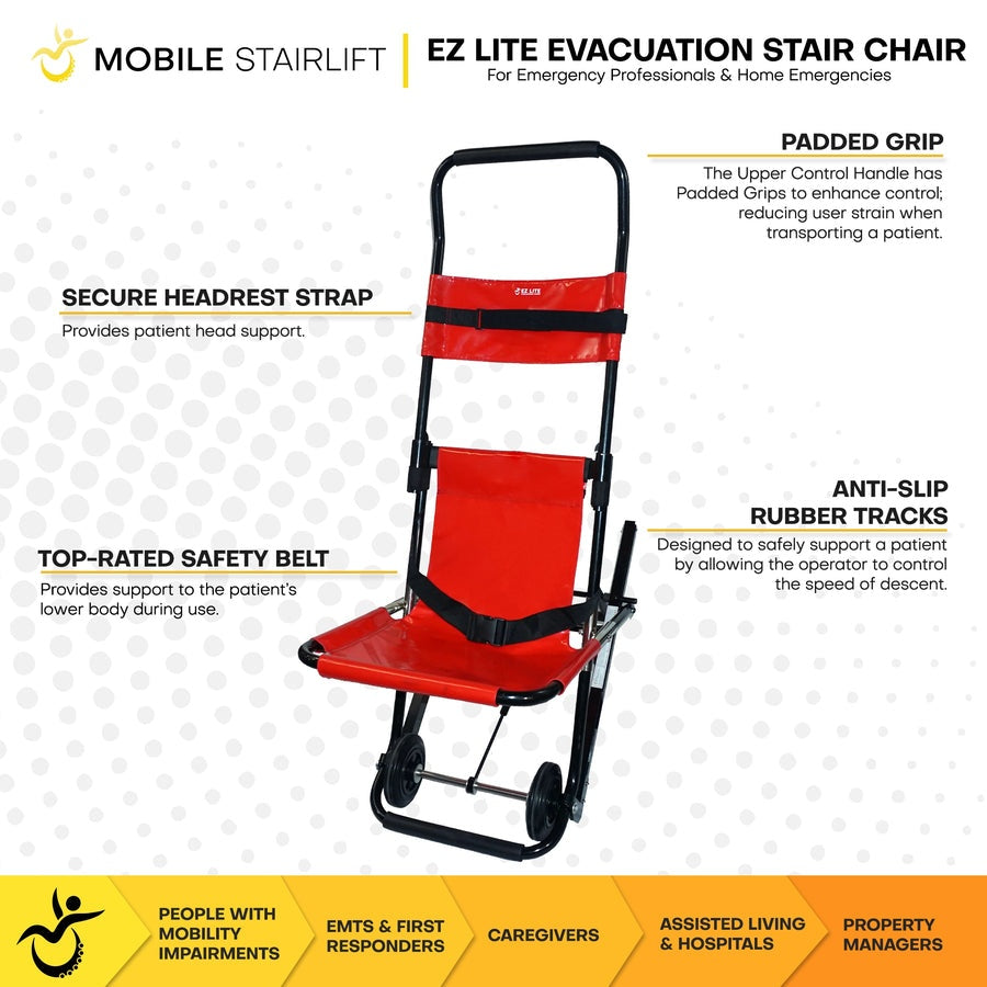 Climbing Steps EZ LITE Evacuation Chair