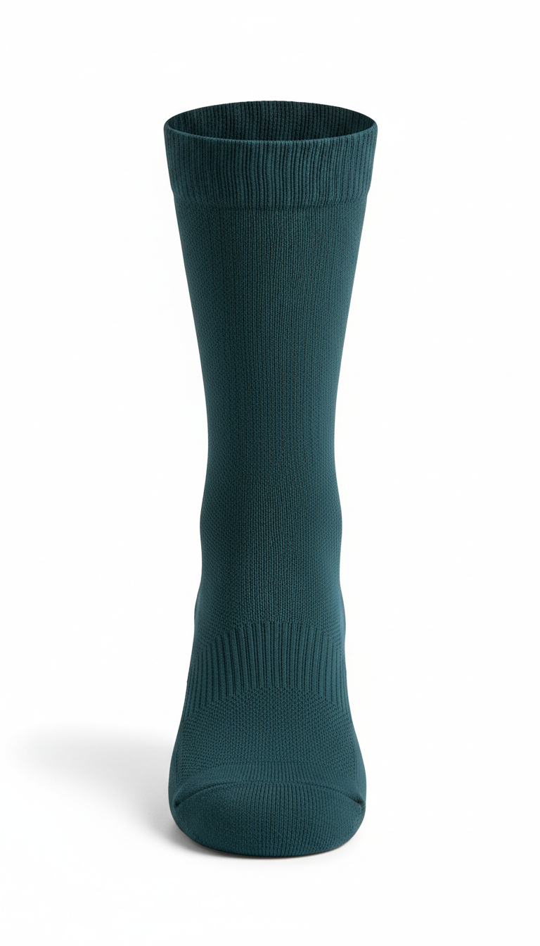Deep Teal Compression Sock