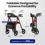 Vocic Z21 Ultra-budget Rollator Walker