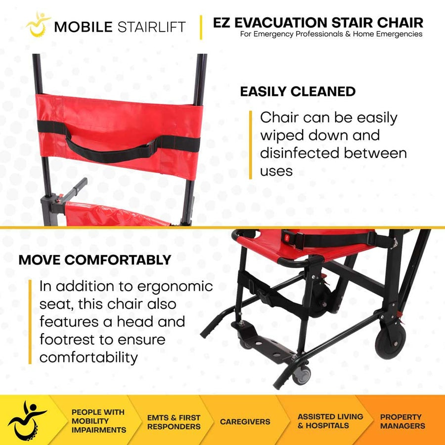 Climbing Steps EZ Evacuation Chair