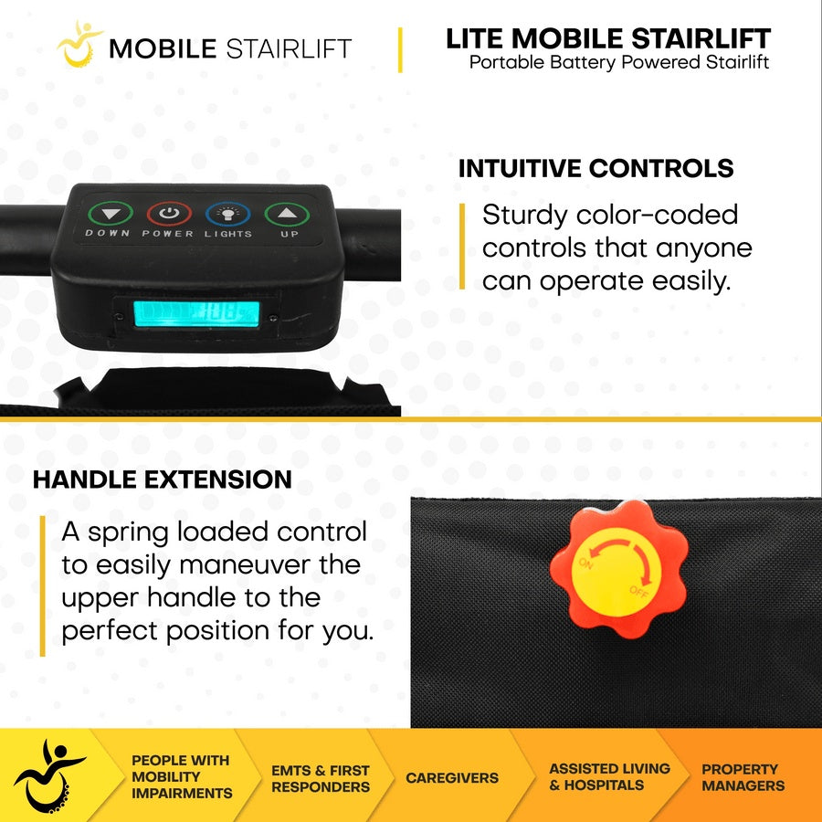 Climbing Steps LITE Mobile Stiarlift Chair