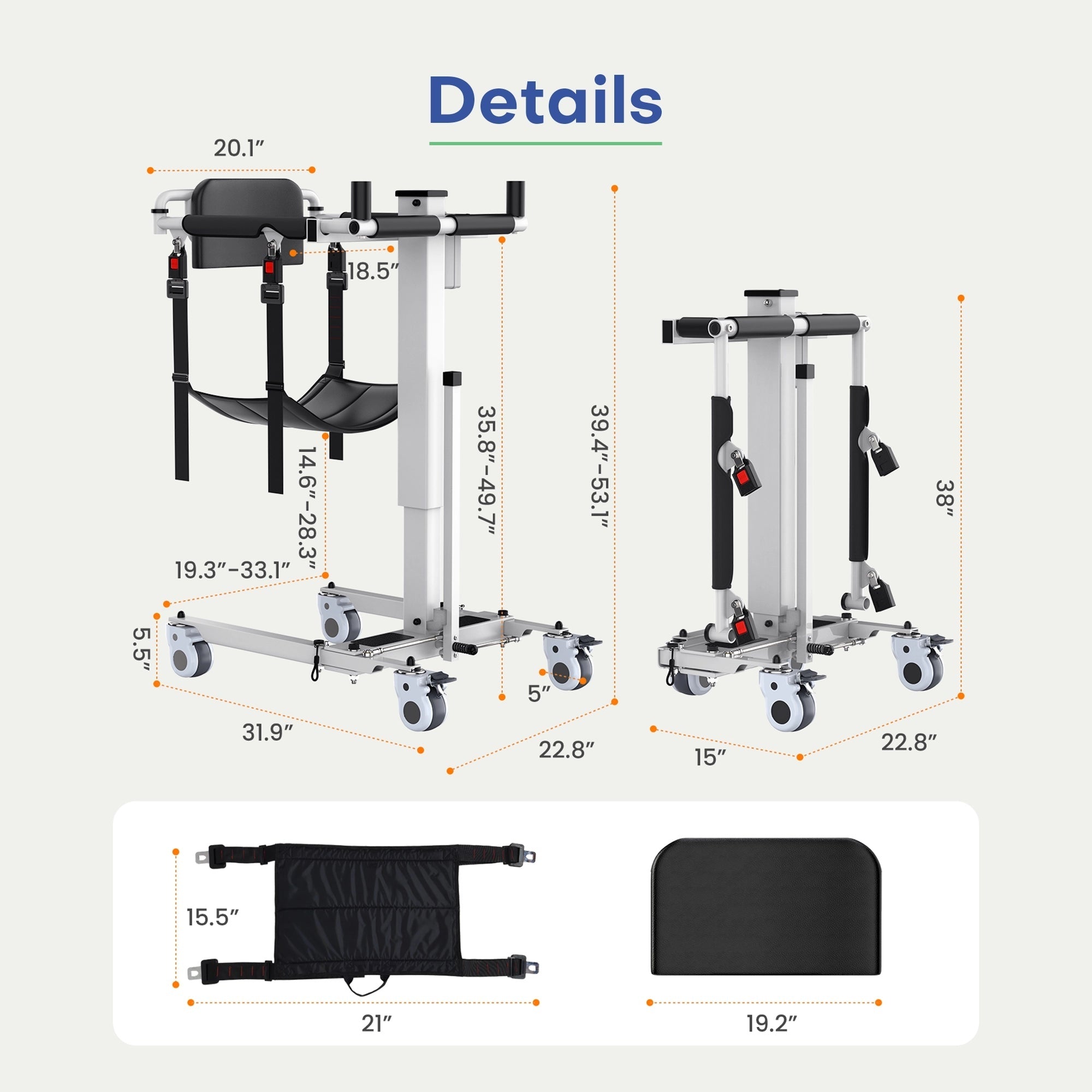 Climbing Steps Freedom EveryLift (Sling Seat Version)