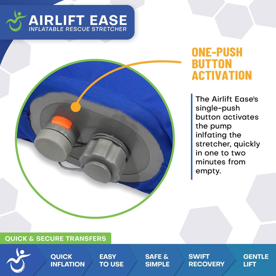 Climbing Steps AirLift Ease Rescue Stretcher