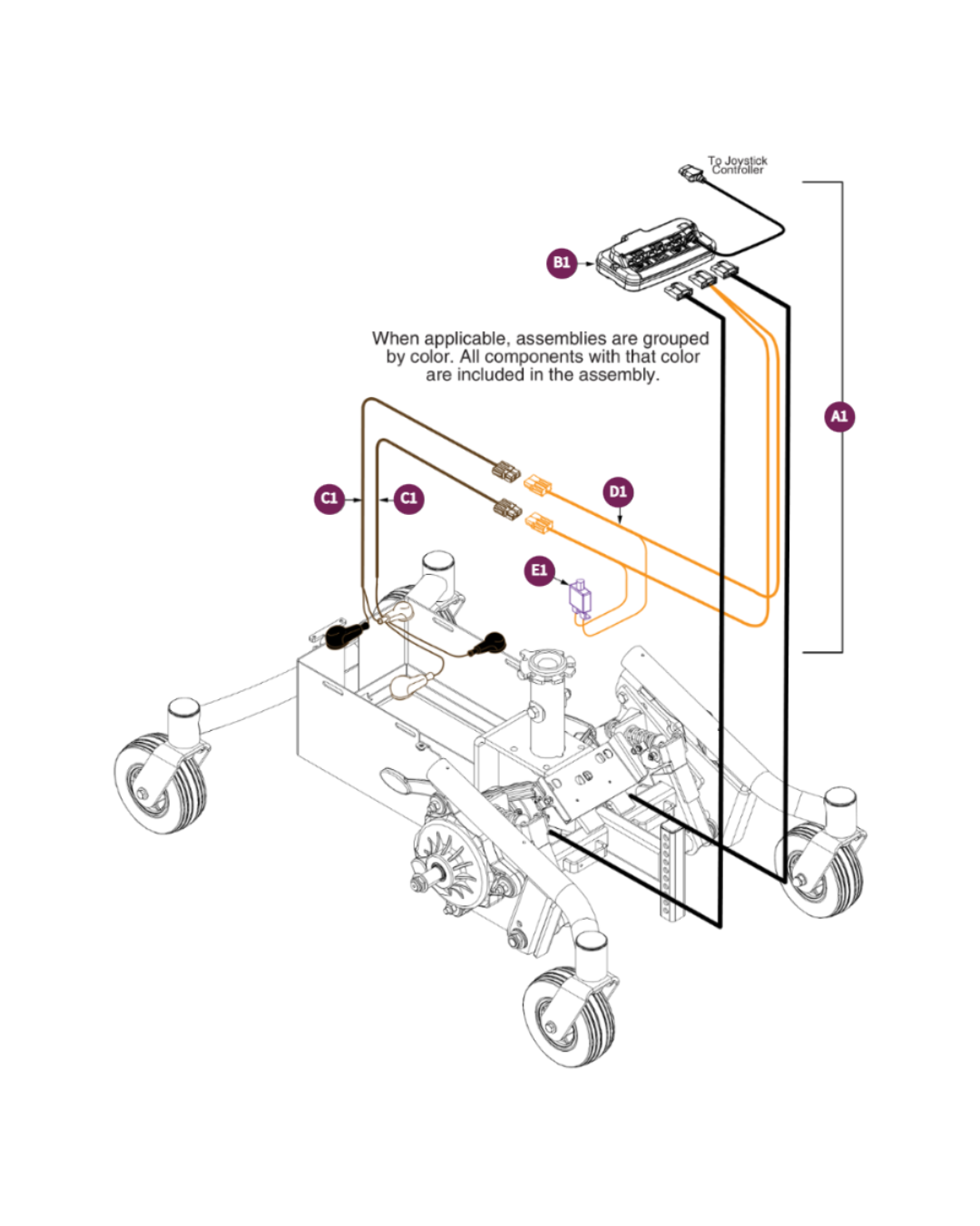 Pride Mobility DWR1060H002