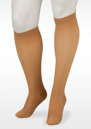 Juzo 4410-Basic 15-20mmHg Knee High Closed Toe Short Beige II