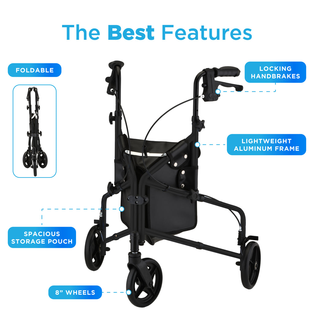 Nova Active 3 Wheel Rollator