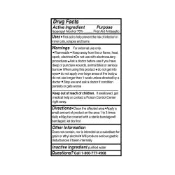 Mckesson Antiseptic Isopropyl Alcohol McKesson Brand Topical Liquid 16 oz. Bottle
