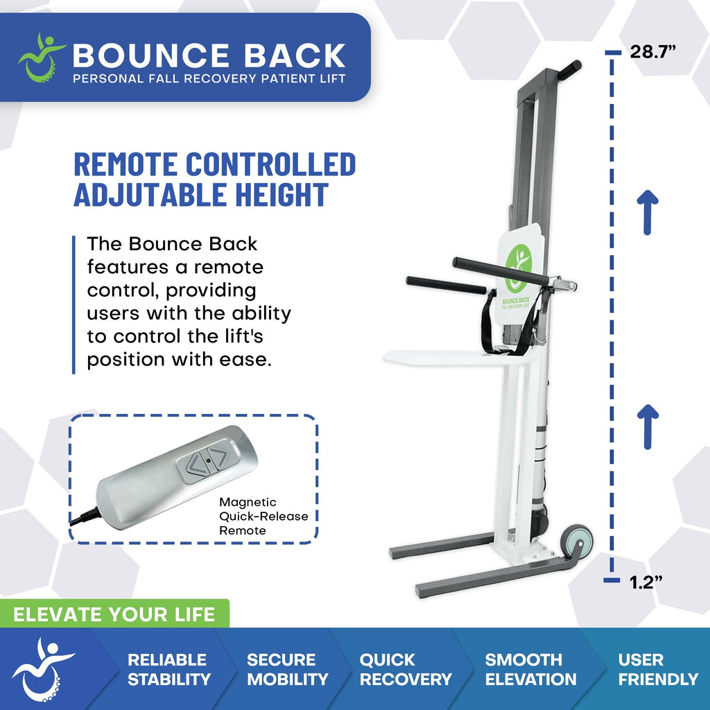 Climbing Steps Bounce Back Personal Fall Recovery Patient Lift