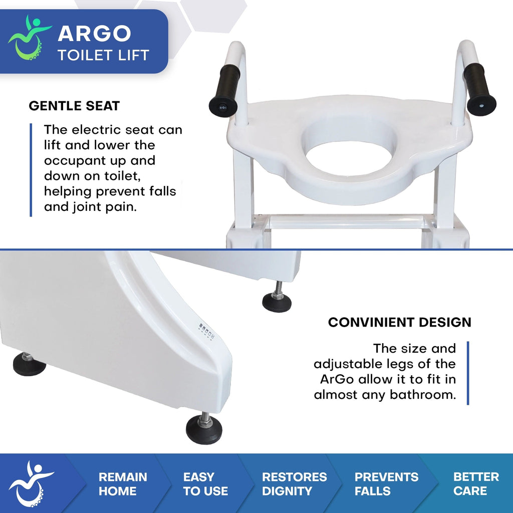 Climbing Steps Argo Powered Toilet Lift