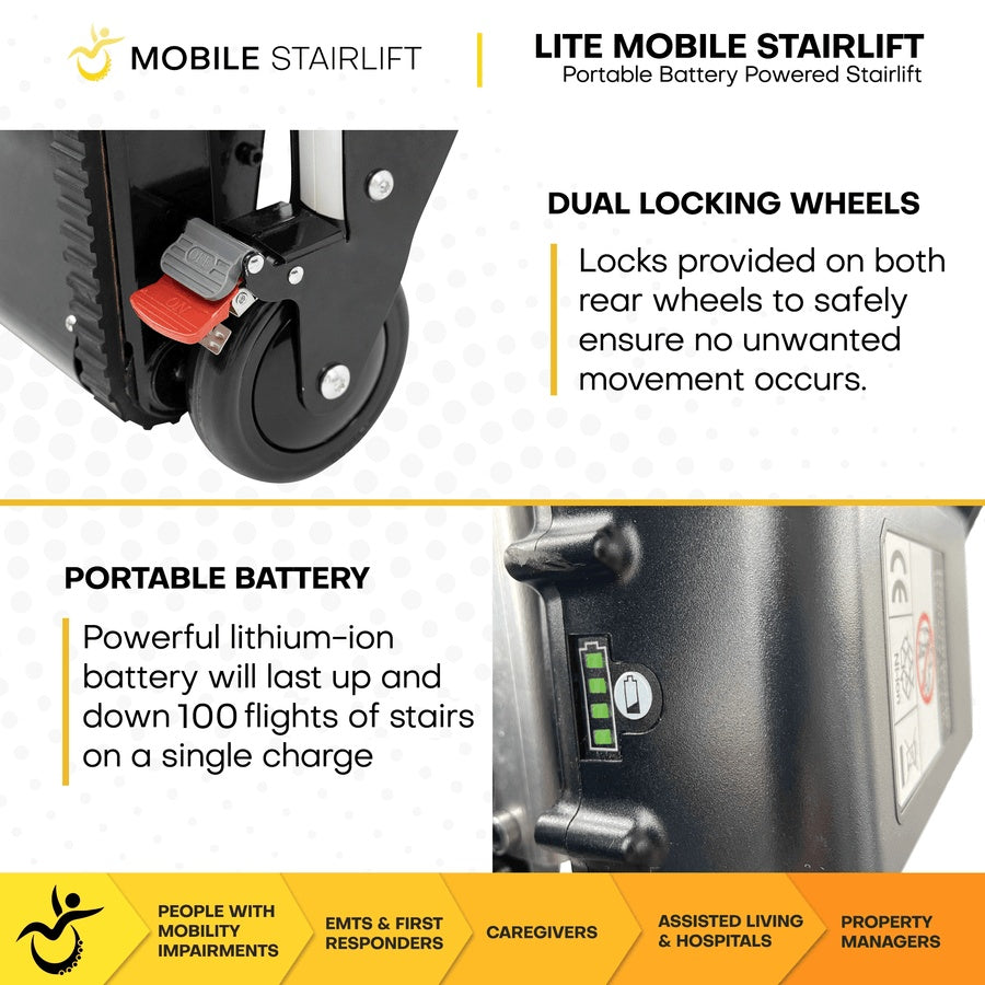 Climbing Steps LITE Mobile Stiarlift Chair