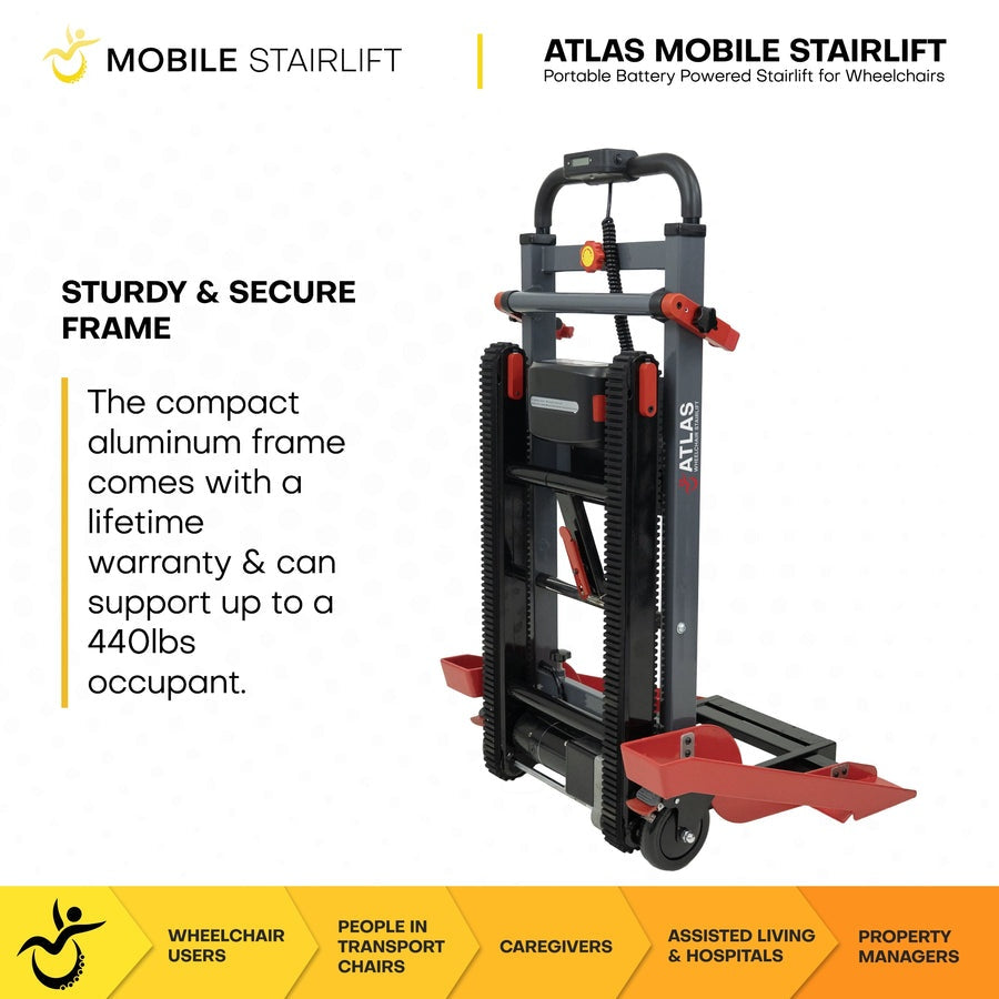 Climbing Steps Atlas Wheelchair Stair Lift