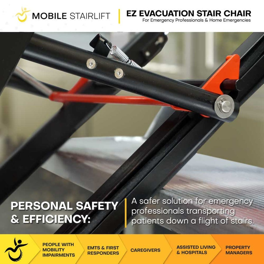 Climbing Steps EZ Evacuation Chair