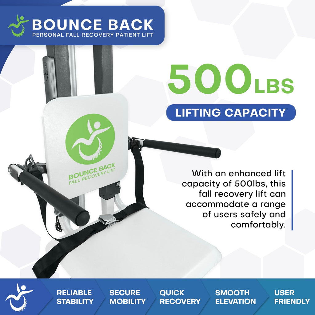 Climbing Steps Bounce Back Personal Fall Recovery Patient Lift