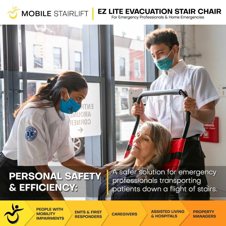 Climbing Steps EZ LITE Evacuation Chair