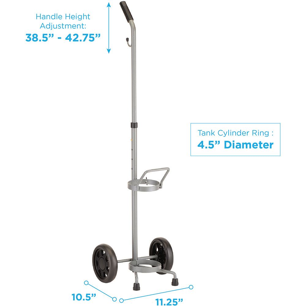 Nova Oxygen Tank Cart With Wheels
