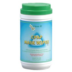 Mckesson CPAP Wipes Citrus II 5 X 8 Inch, 7.5 oz