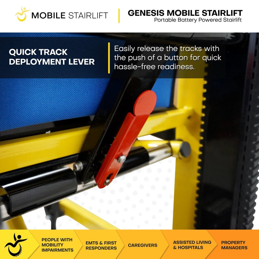 Climbing Steps Genesis - Mobile Stairlift Chair
