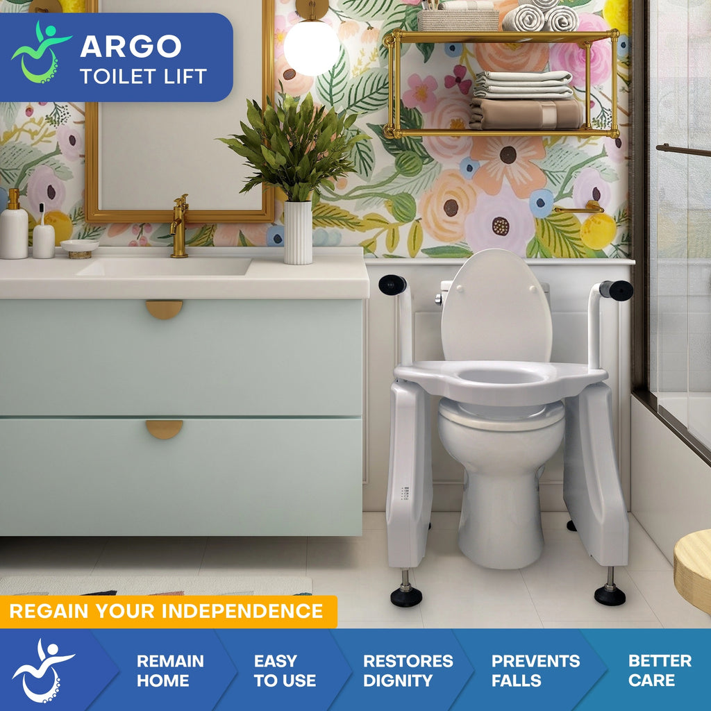 Climbing Steps Argo Powered Toilet Lift