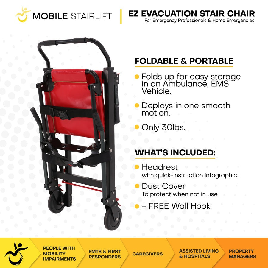 Climbing Steps EZ Evacuation Chair
