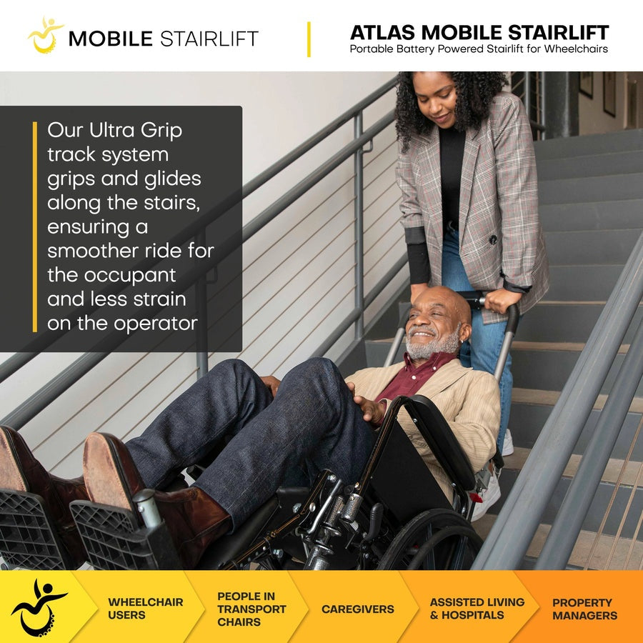 Climbing Steps Atlas Wheelchair Stair Lift