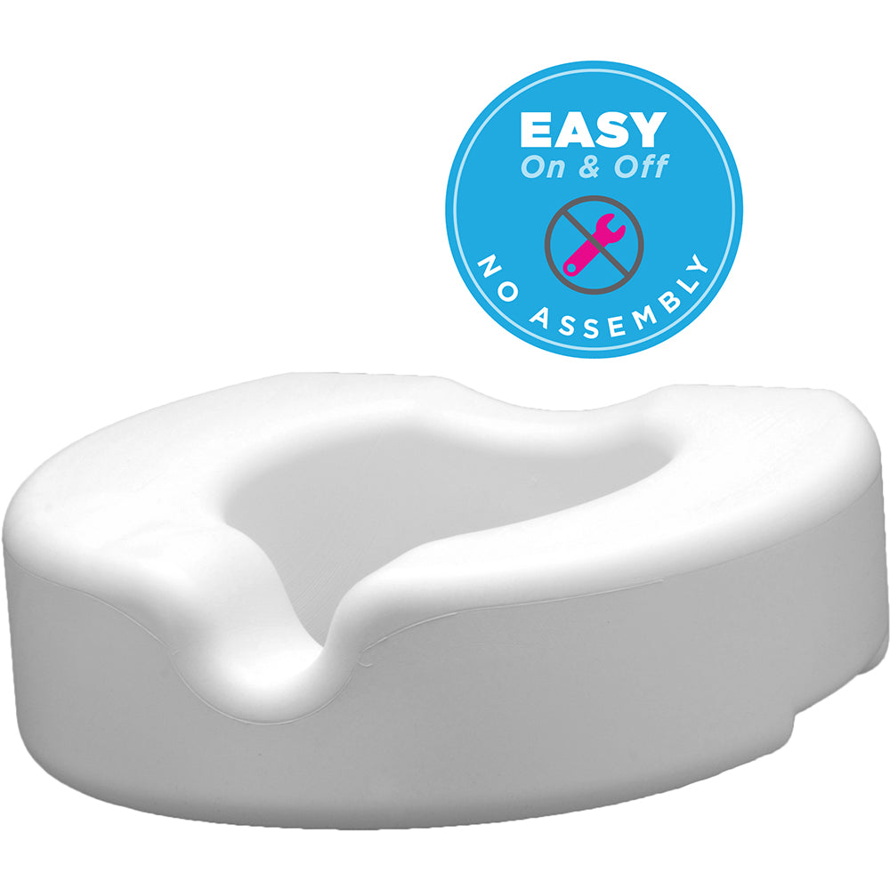 Nova Raised Toilet Seat - 5" Non Locking