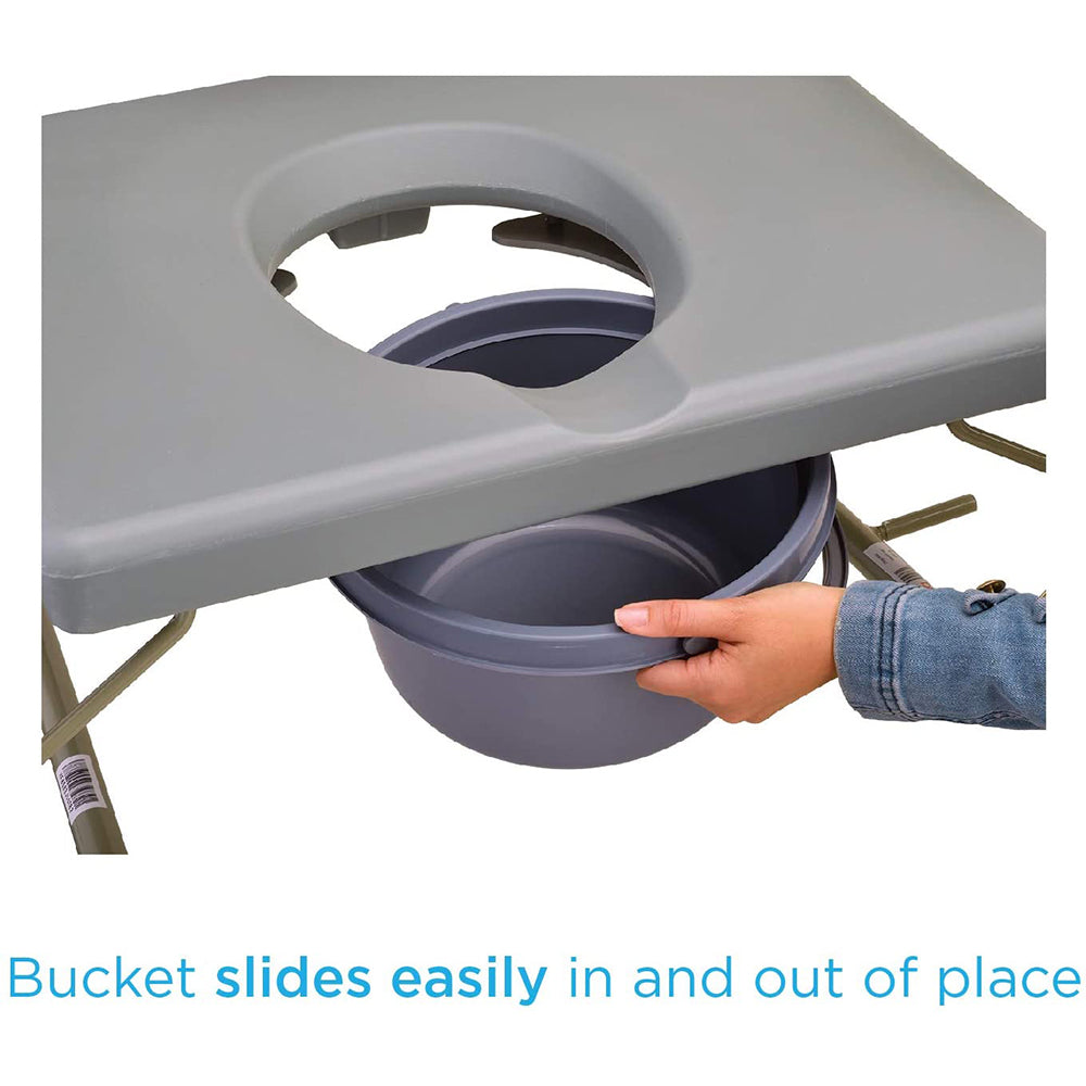 Nova Heavy Duty Drop - Arm Commode