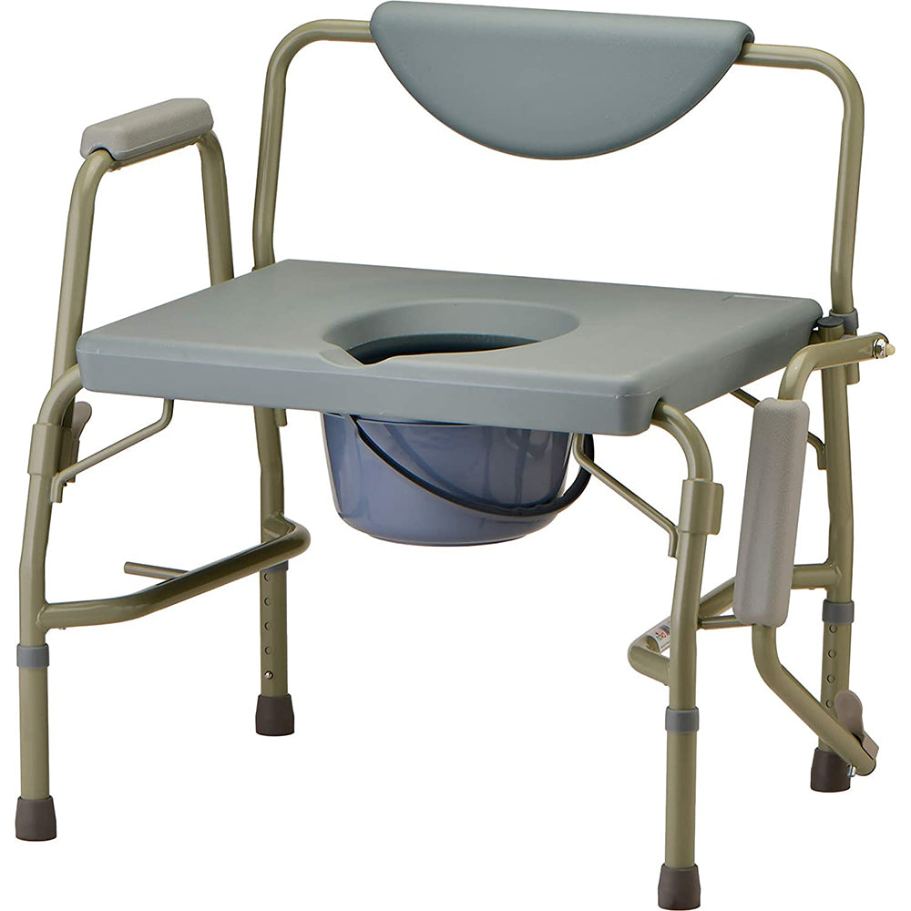 Nova Heavy Duty Drop - Arm Commode