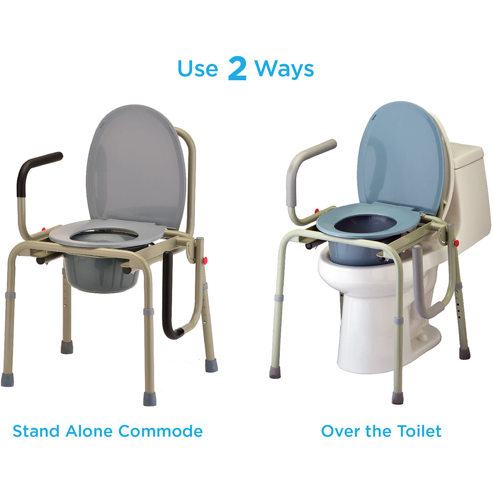 Nova Drop Arm Commode