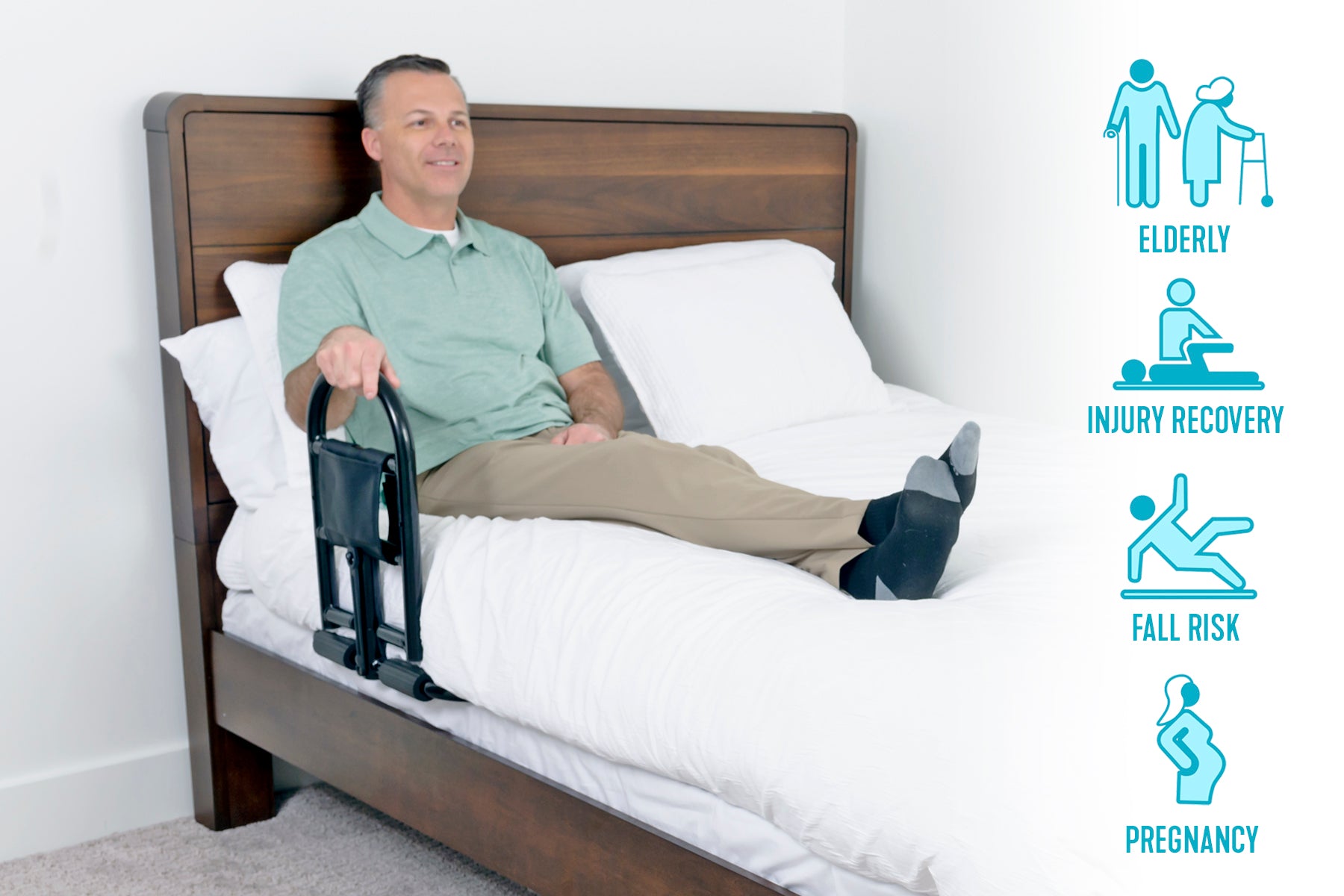 Stander Prime Safety Bed Handle: 8930
