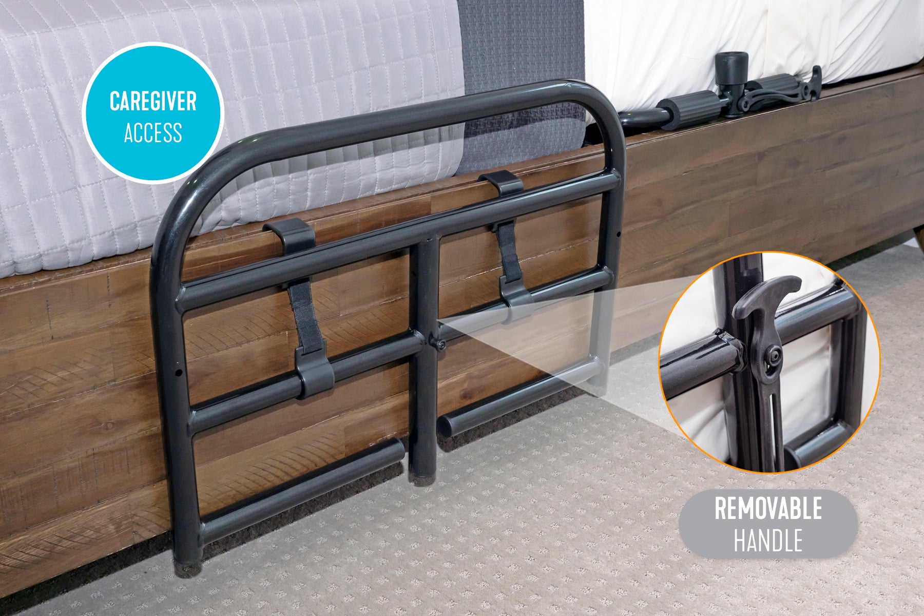 Stander Prime Safety Bed Rail: 8940