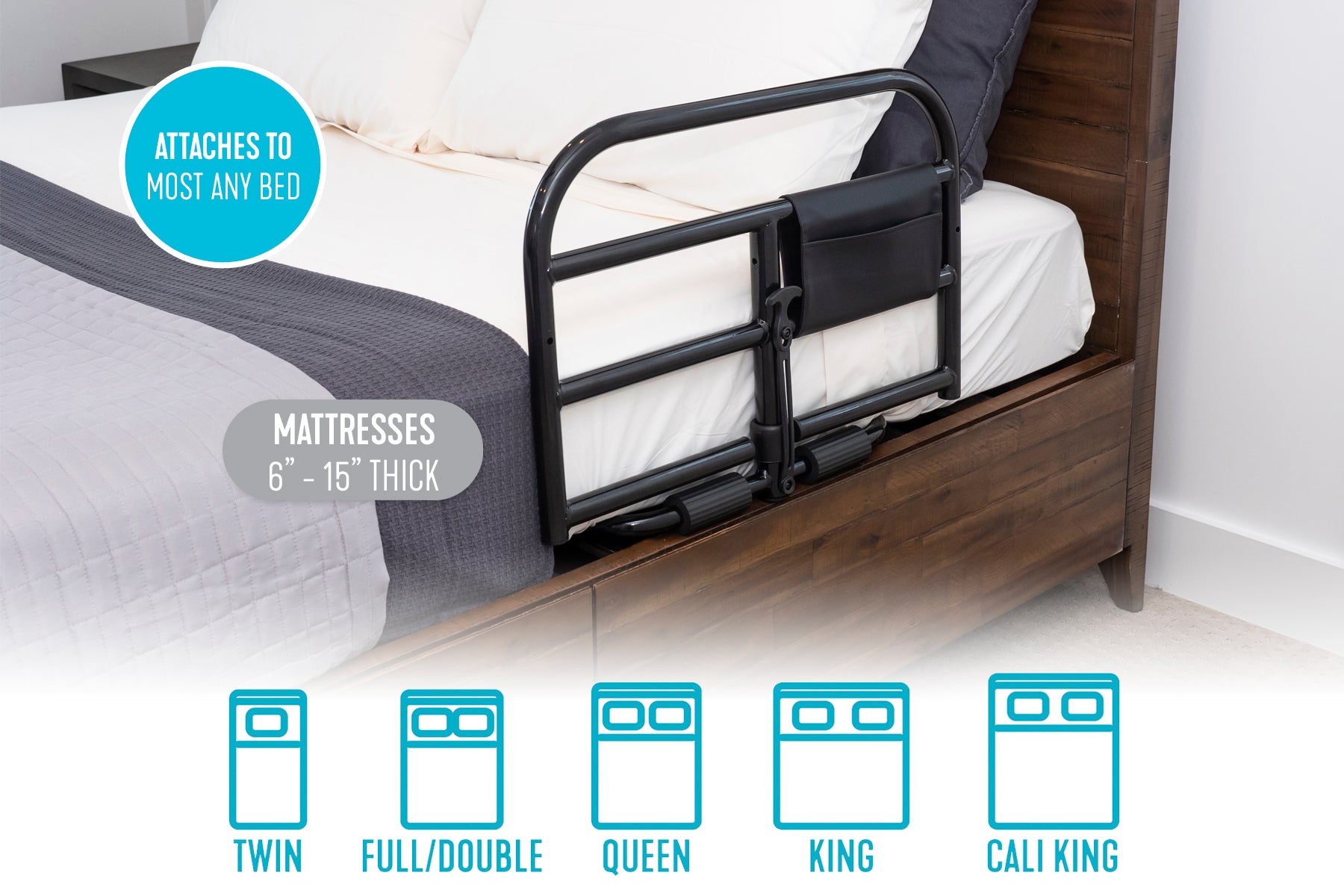 Stander Prime Safety Bed Rail: 8940