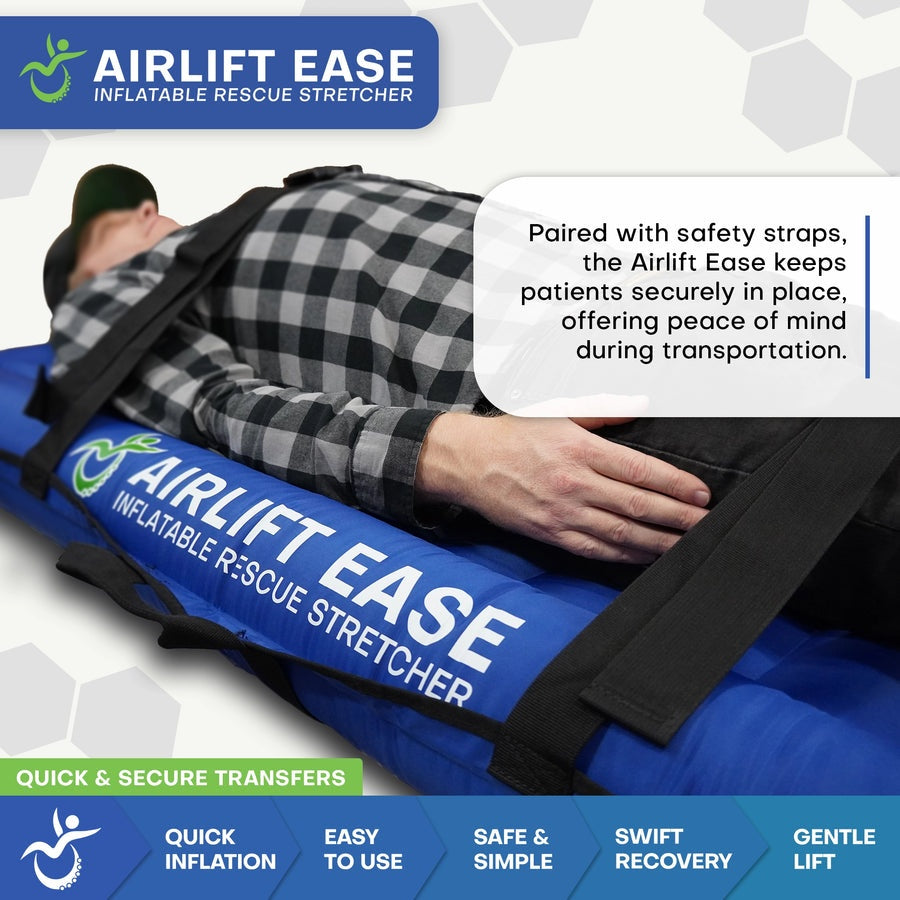 Climbing Steps AirLift Ease Rescue Stretcher