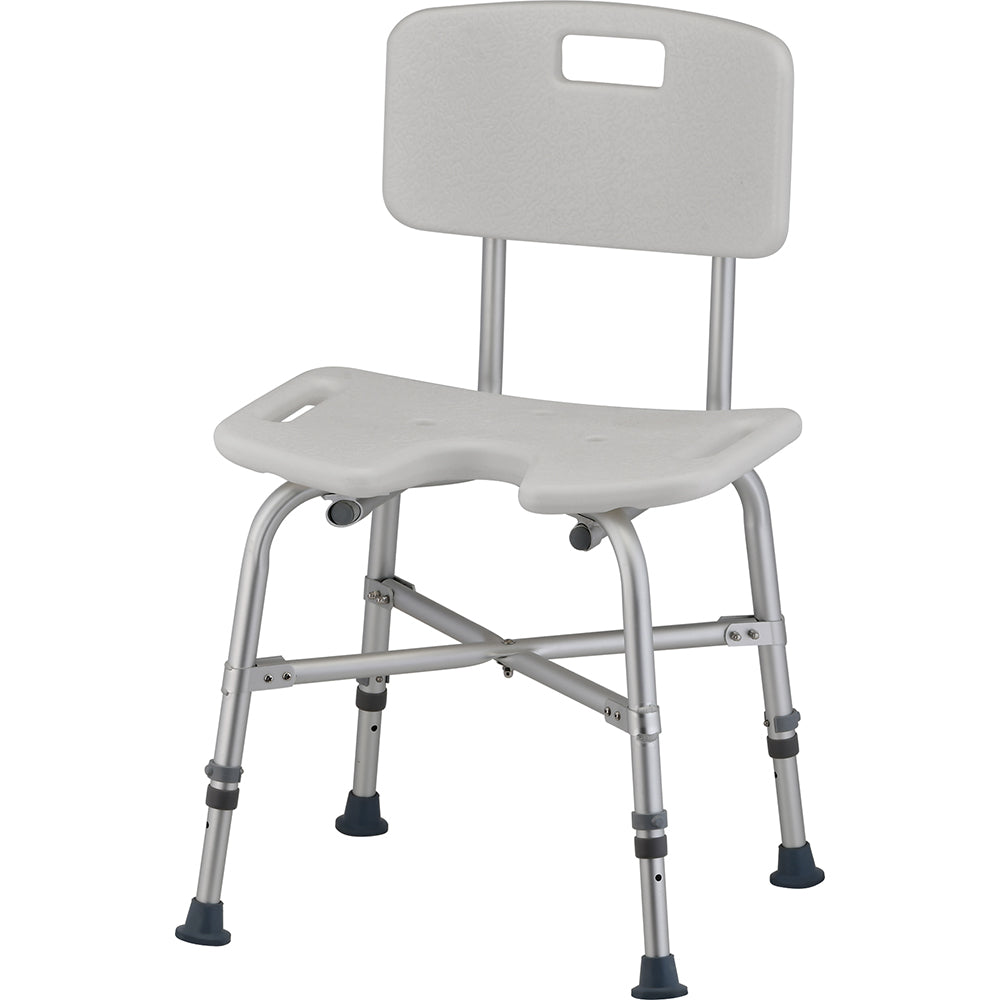 Nova Heavy Duty Bath Seat with U-Shaped Cutout Front