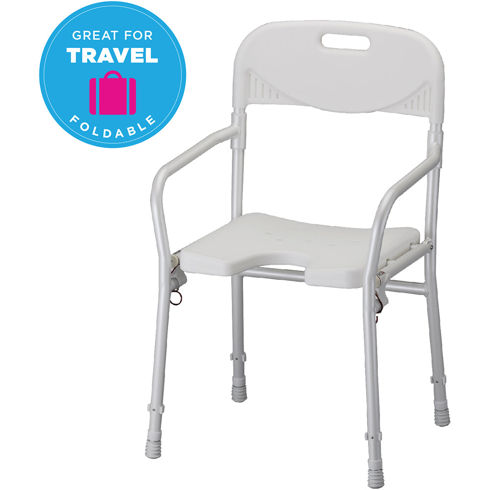 Nova Shower Chair- Foldable With Arms