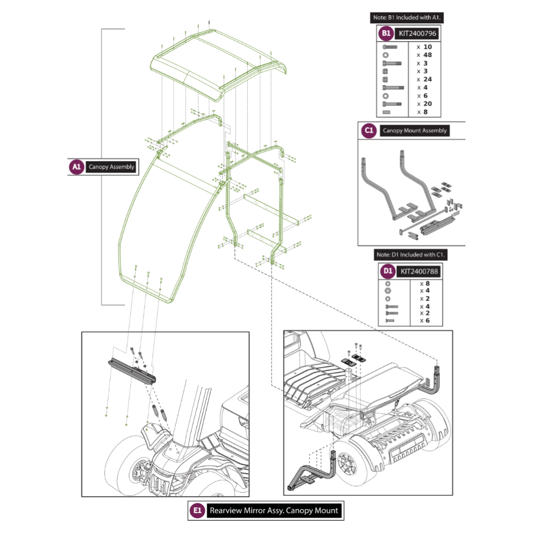 Pride Mobility KIT2400796