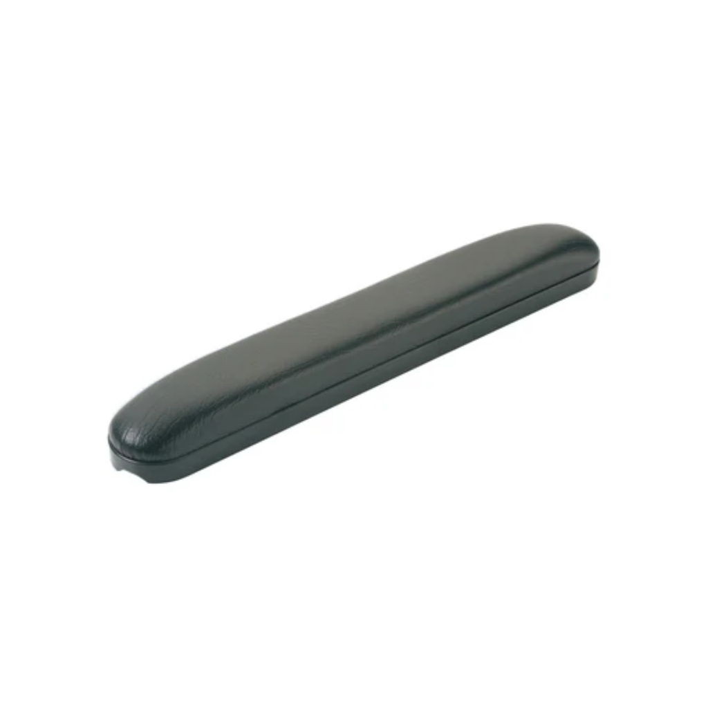 Rolko Padded Vinyl Full Length Armrest, Black