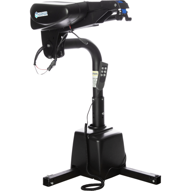 Harmar AL435 Premium Inside Hoist Lift with Power Lift, Rotate & Extend